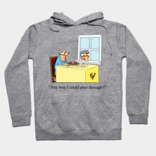 Funny Spectickles Golf Cartoon Humor Hoodie